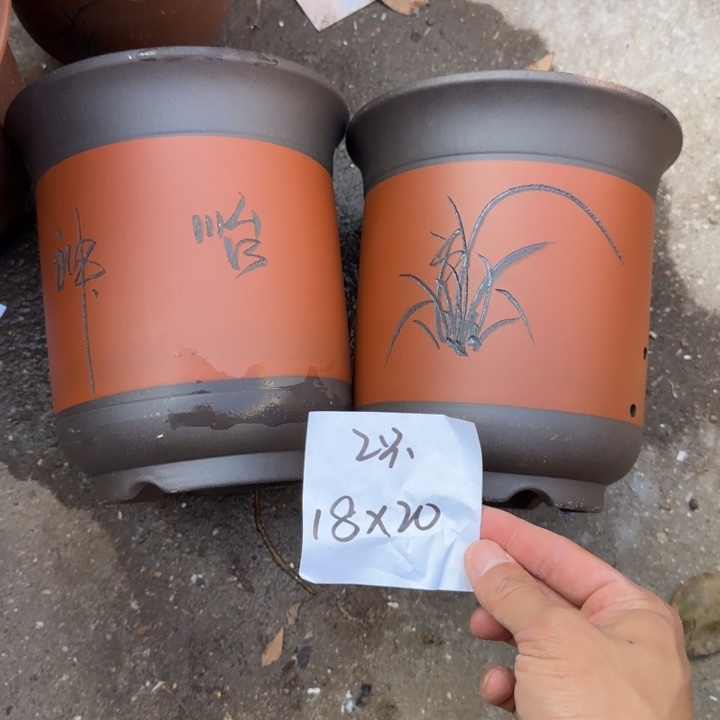 紫砂花盆特价商品