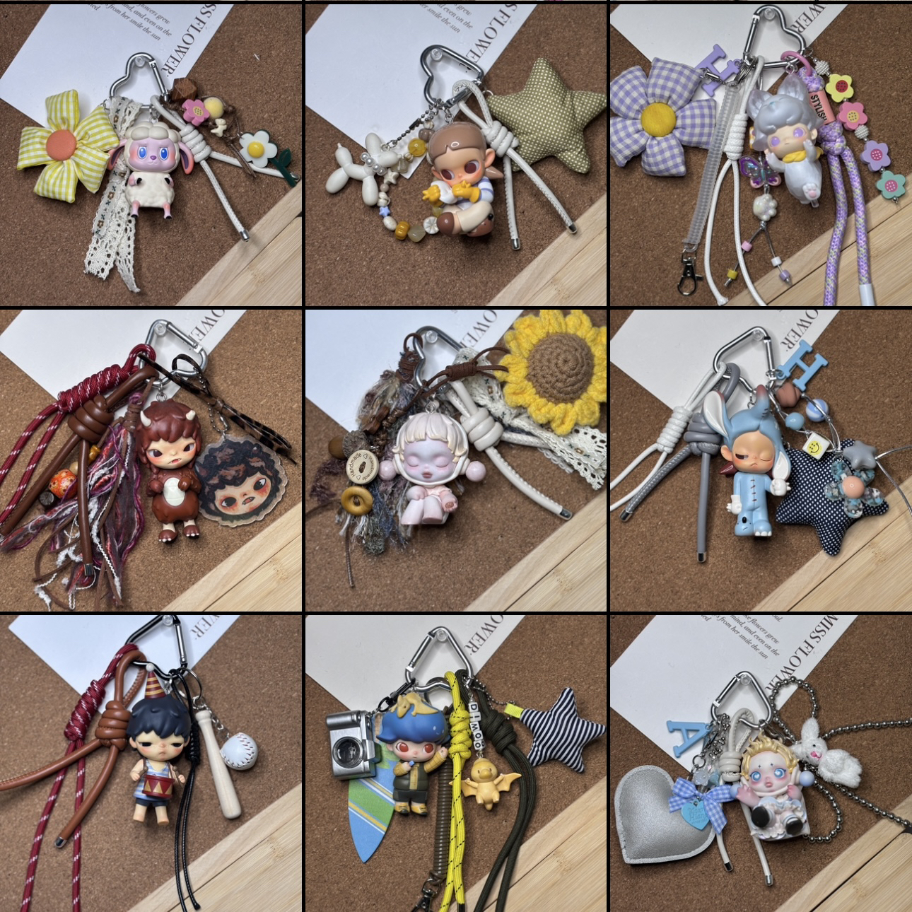 miu系包挂 默认瑕疵 不退换