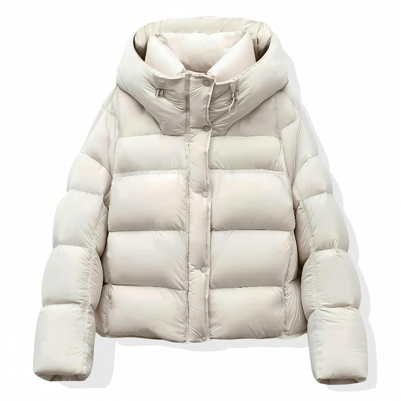 【505】立领长袖宽松气质抽绳短款面包2025加厚棉服潮流外套上衣