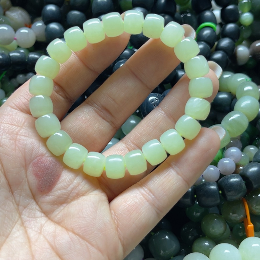 和田玉手链未镶嵌