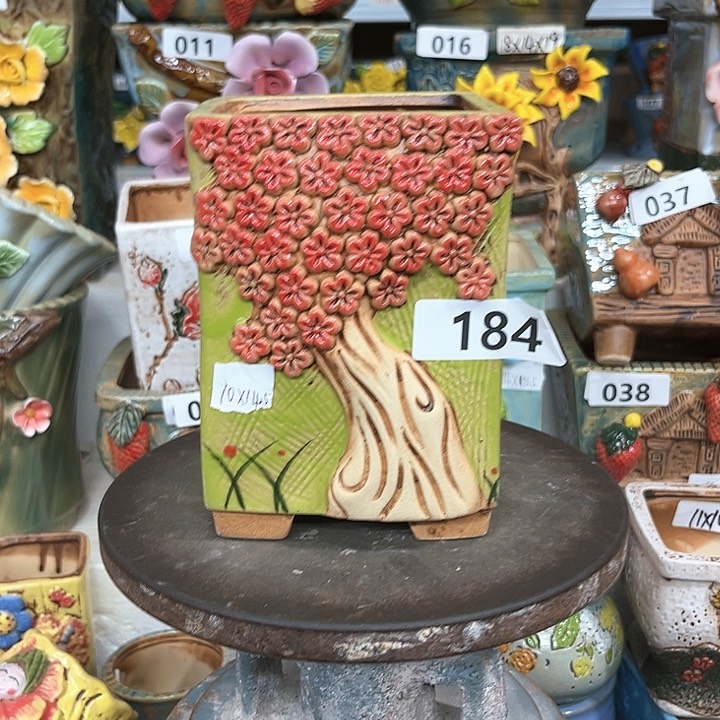 紫砂花盆粗陶材质多肉花盆