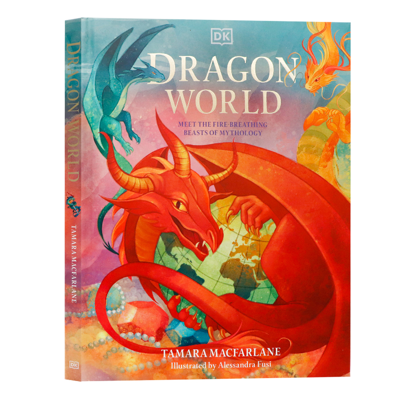 DK 沉浸在神话般的喷火野兽的迷人历史中 英文原版 儿童百科神话