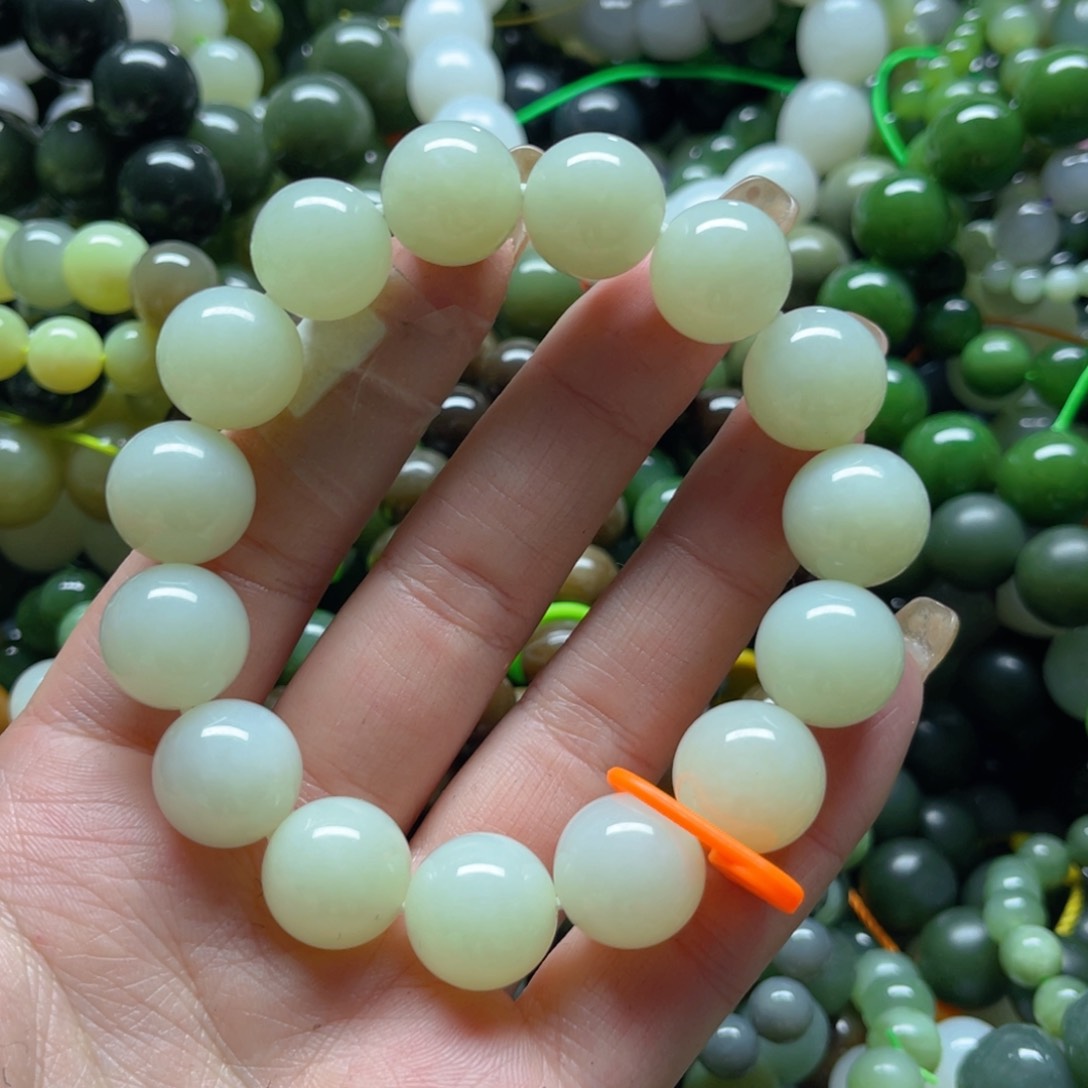 和田玉手链未镶嵌