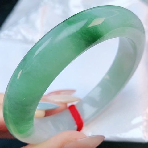 未镶嵌手镯翡翠54圈口882822