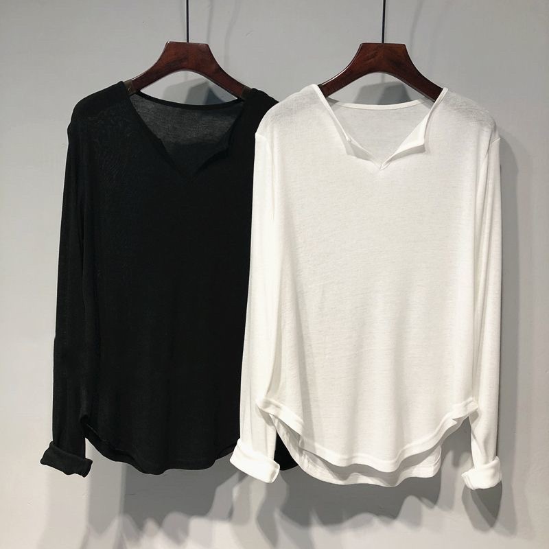  101-150显瘦长袖百搭上衣