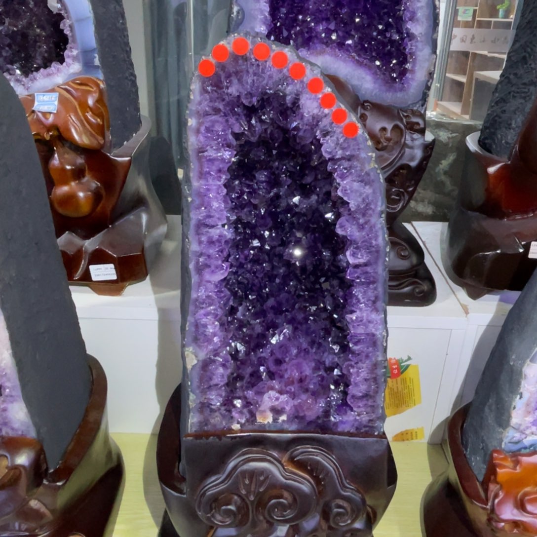未镶嵌大型摆件（非配饰）紫晶