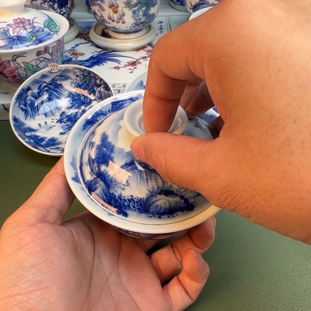 陶纯手工纯手绘茶具278