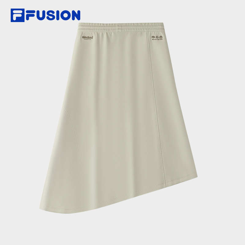 斐乐女款不规则半裙时尚休闲百搭高腰T11W545301