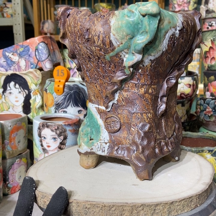 红陶景德镇艺术手绘作品