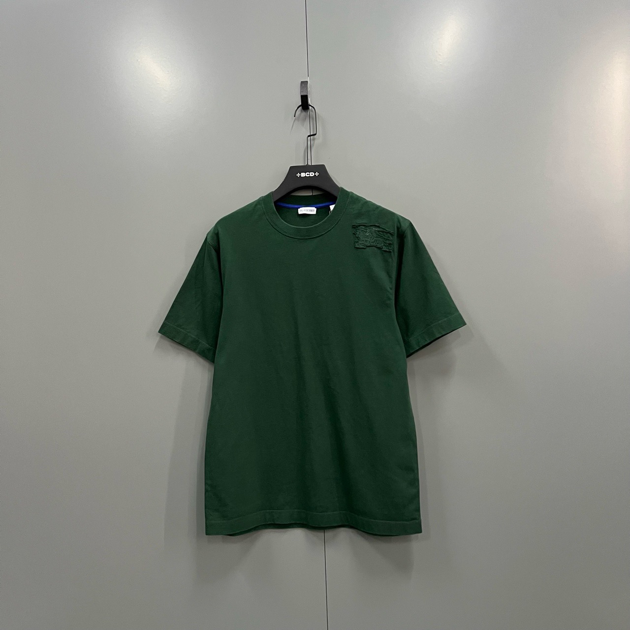 Burberry 巴宝莉 绿色骑士刺绣短袖 S码/95新/5000/无配件 bc01