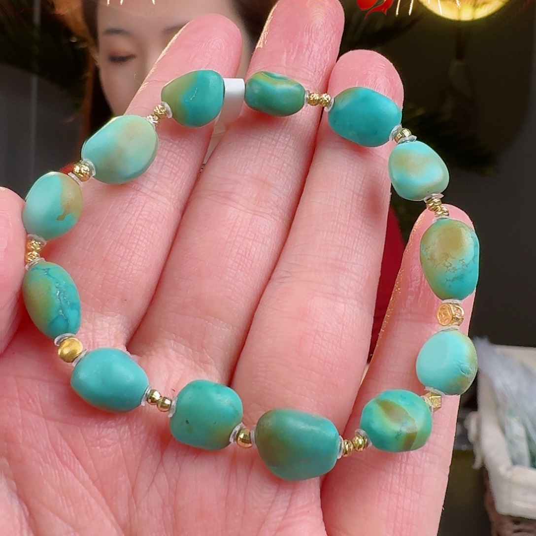 绿松石珠宝奇石未镶嵌