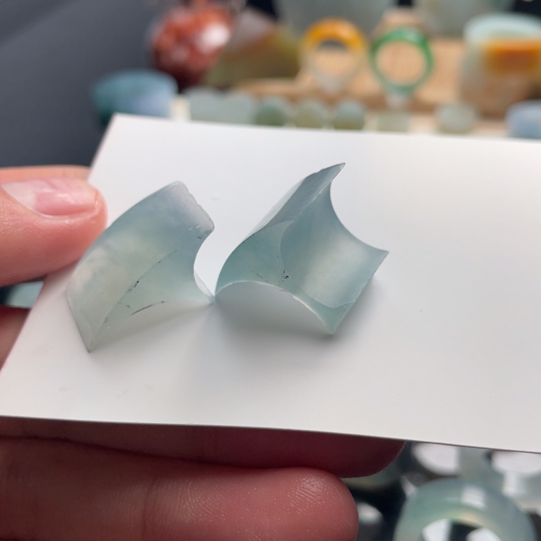 定制翡翠未镶嵌5*戒指