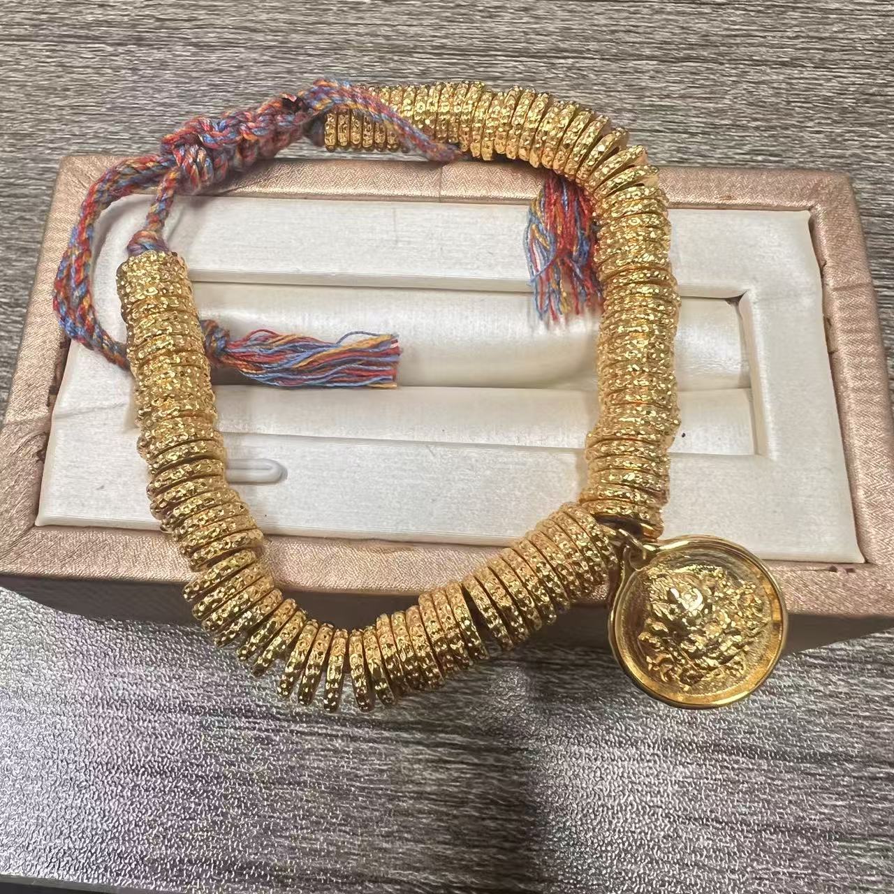 铜合金手链 【专享】黄彩彩盘缠手链JJ