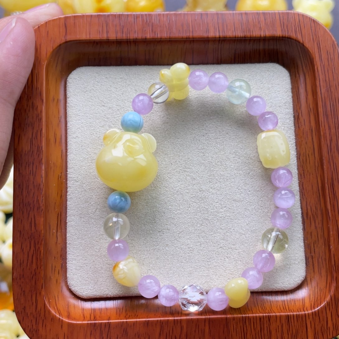 琥珀未镶嵌裸石蜜蜡