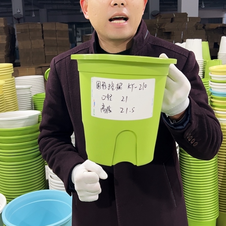 正品圆控口21高21果绿8只无托