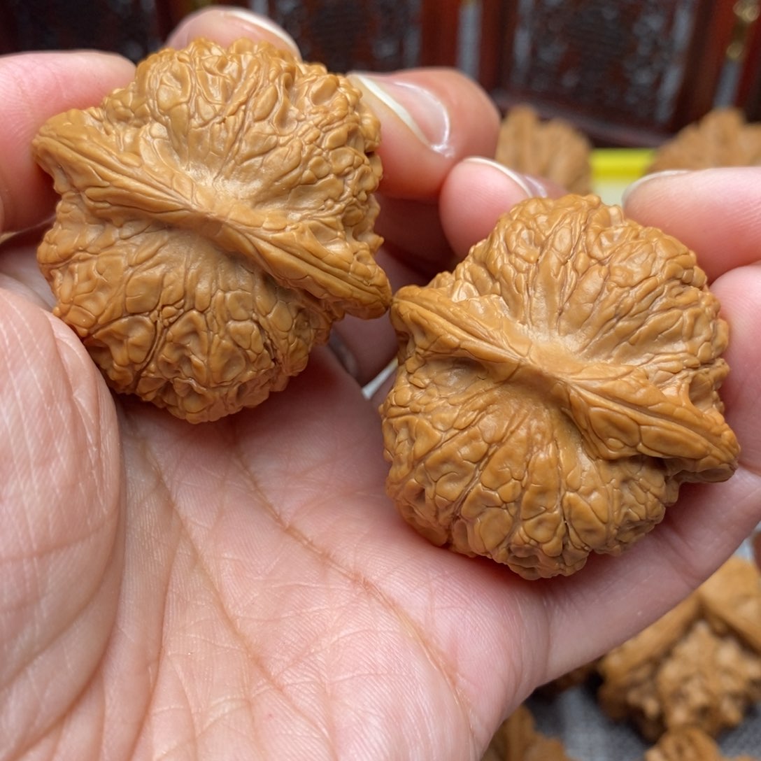 文玩核桃把件全品毕业绝配血麒麟40+尺