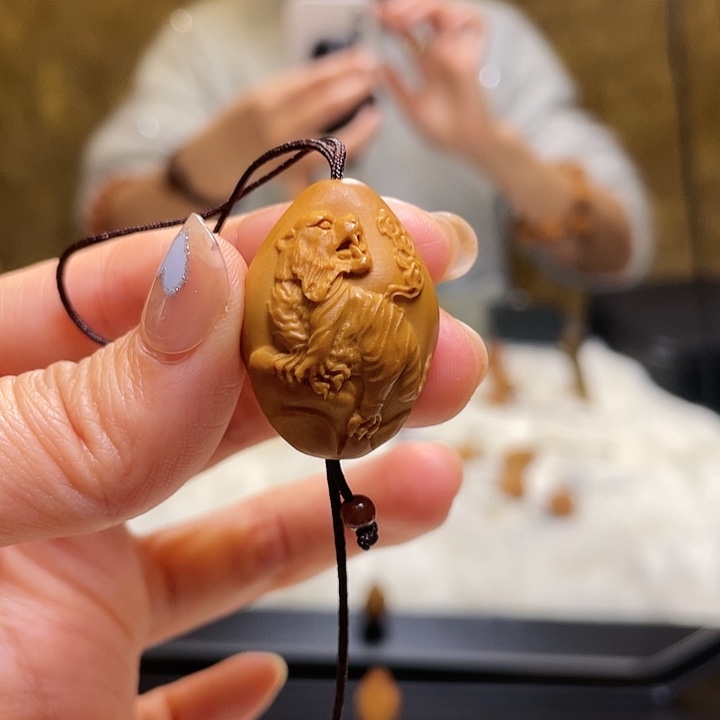 橄榄核吊坠橄榄核