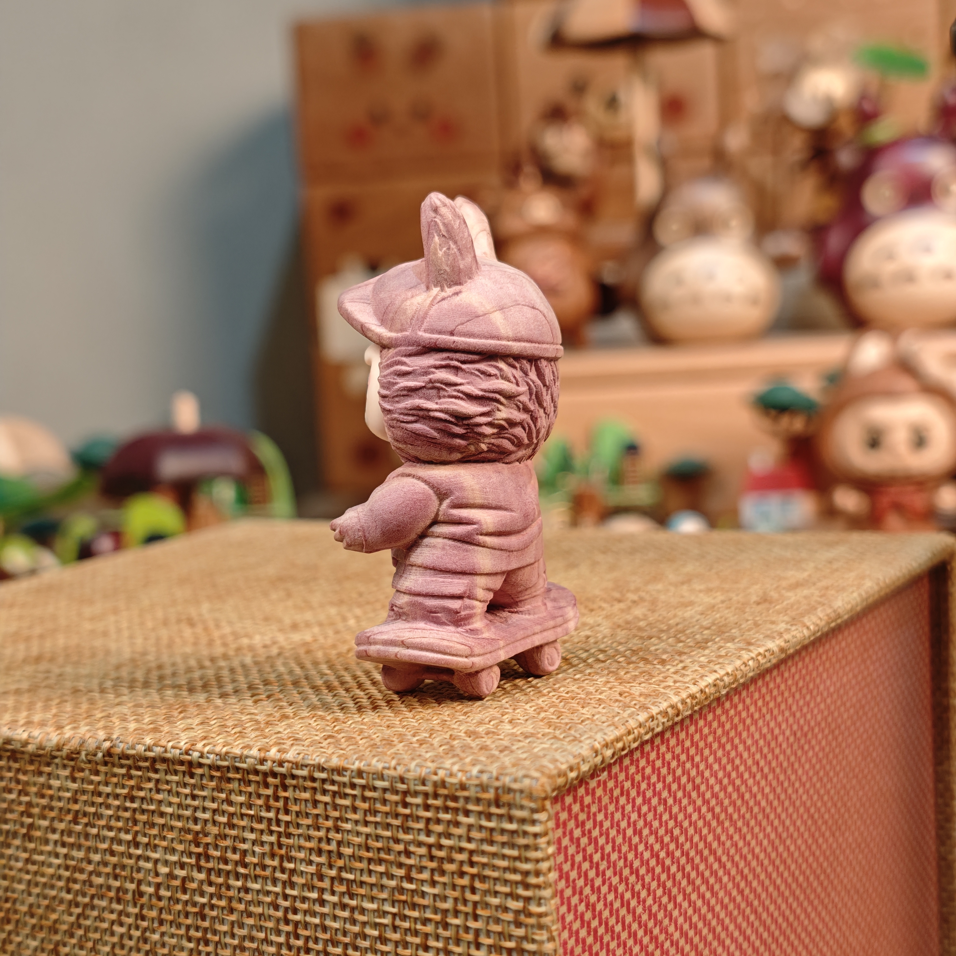 兜兜｜血柏滑板布 创意工艺品摆件