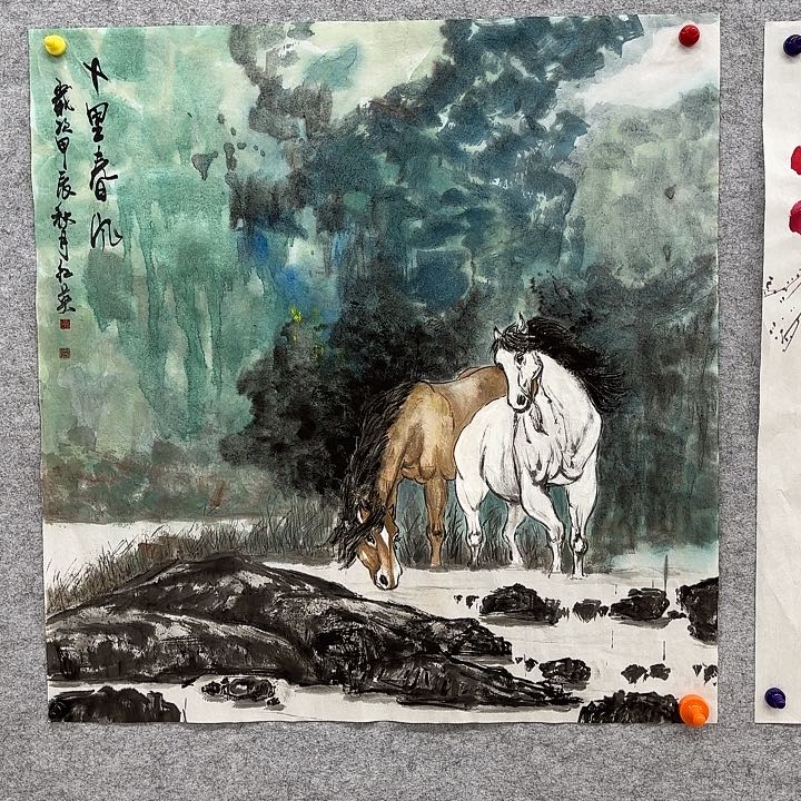 国画仙****?花鸟的翅膀和翅膀