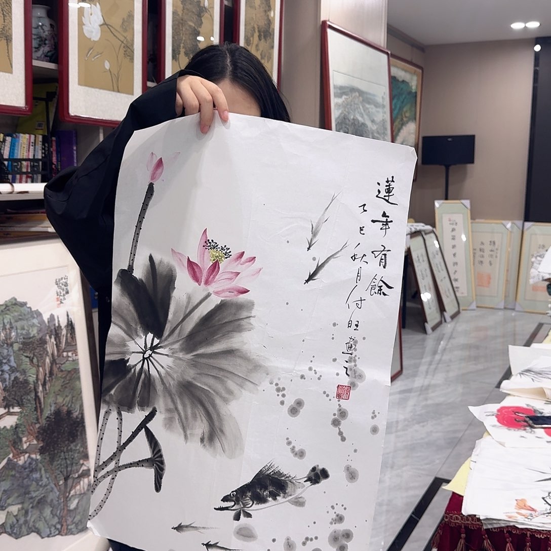 国画国画作品多次入选