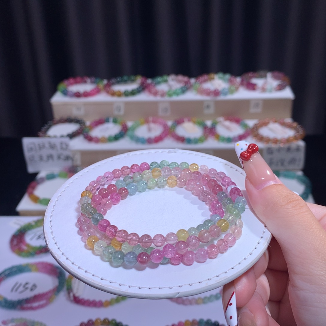 碧玺手链未镶嵌碧玺