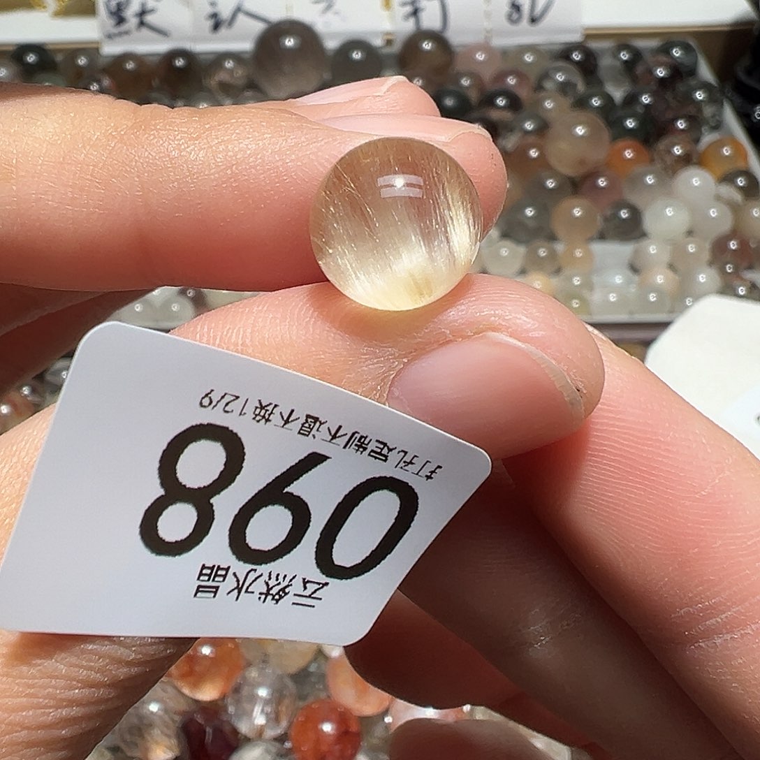 水晶未镶嵌珠宝半成品