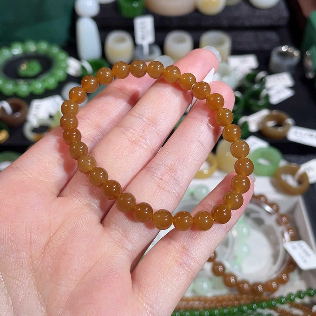 和田玉（糖玉）未镶嵌手串