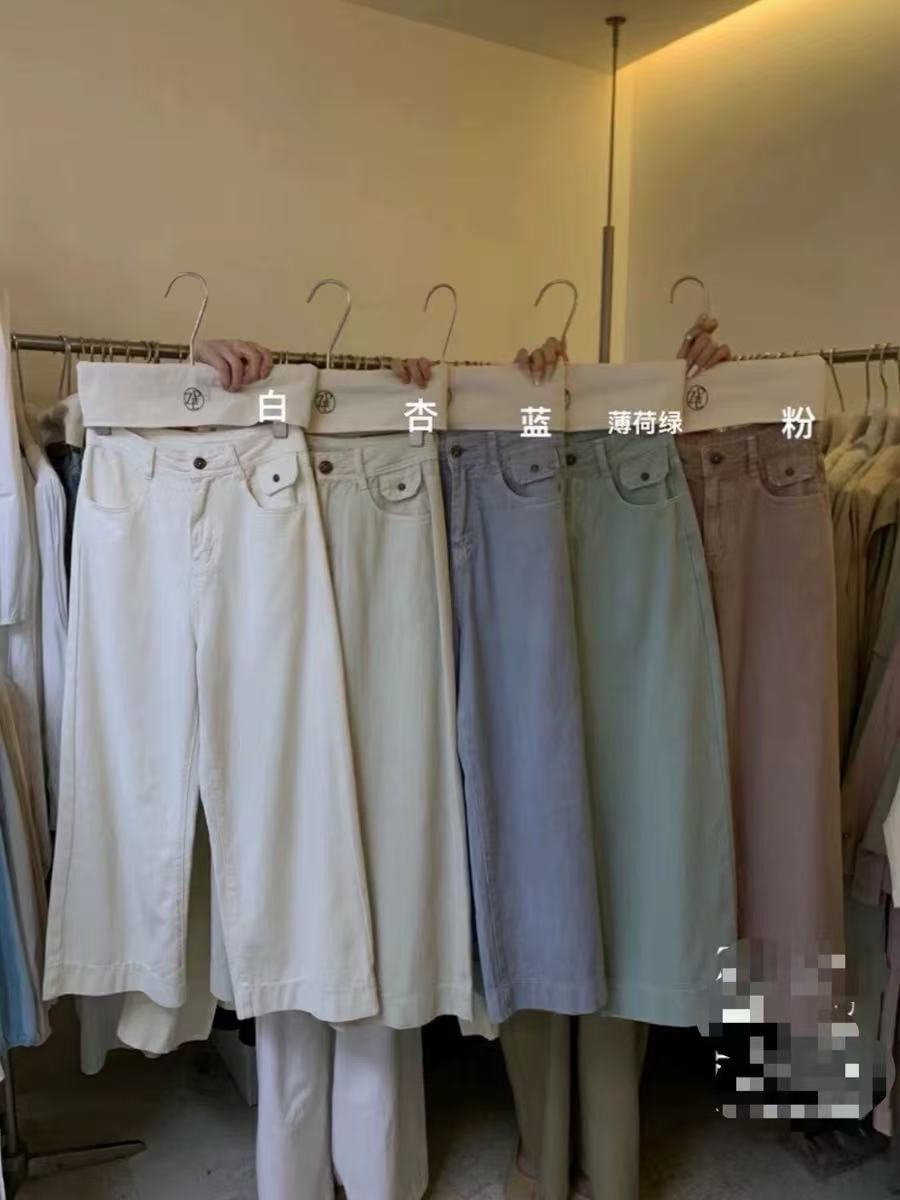 小妳XiaoNi———（夏款直筒牛仔裤1420581）