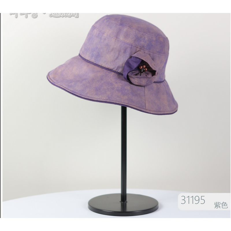 【听雨】高端定制苎麻夏季遮阳透气防晒渔夫帽