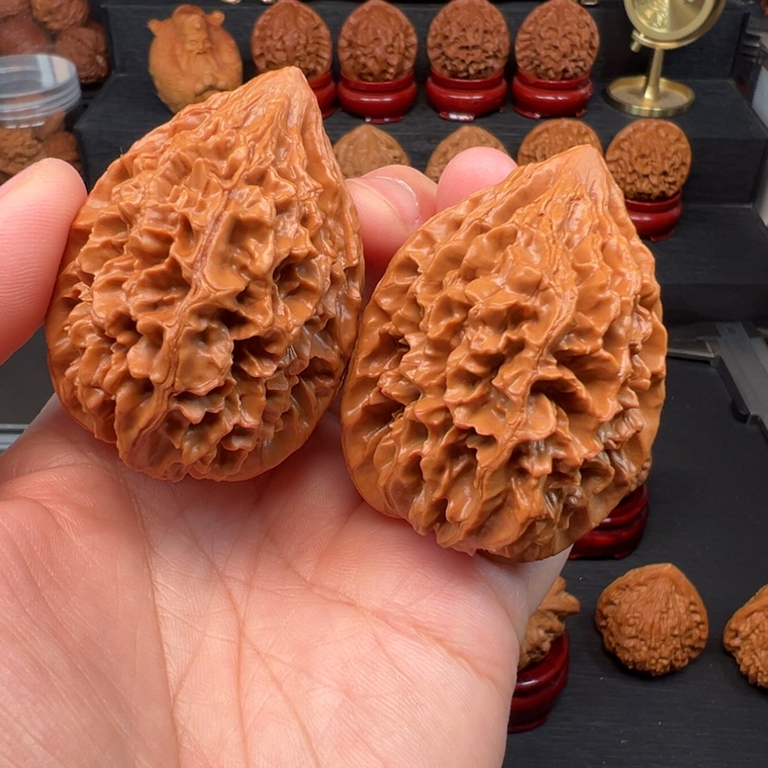 文玩核桃吊坠41招财鼠