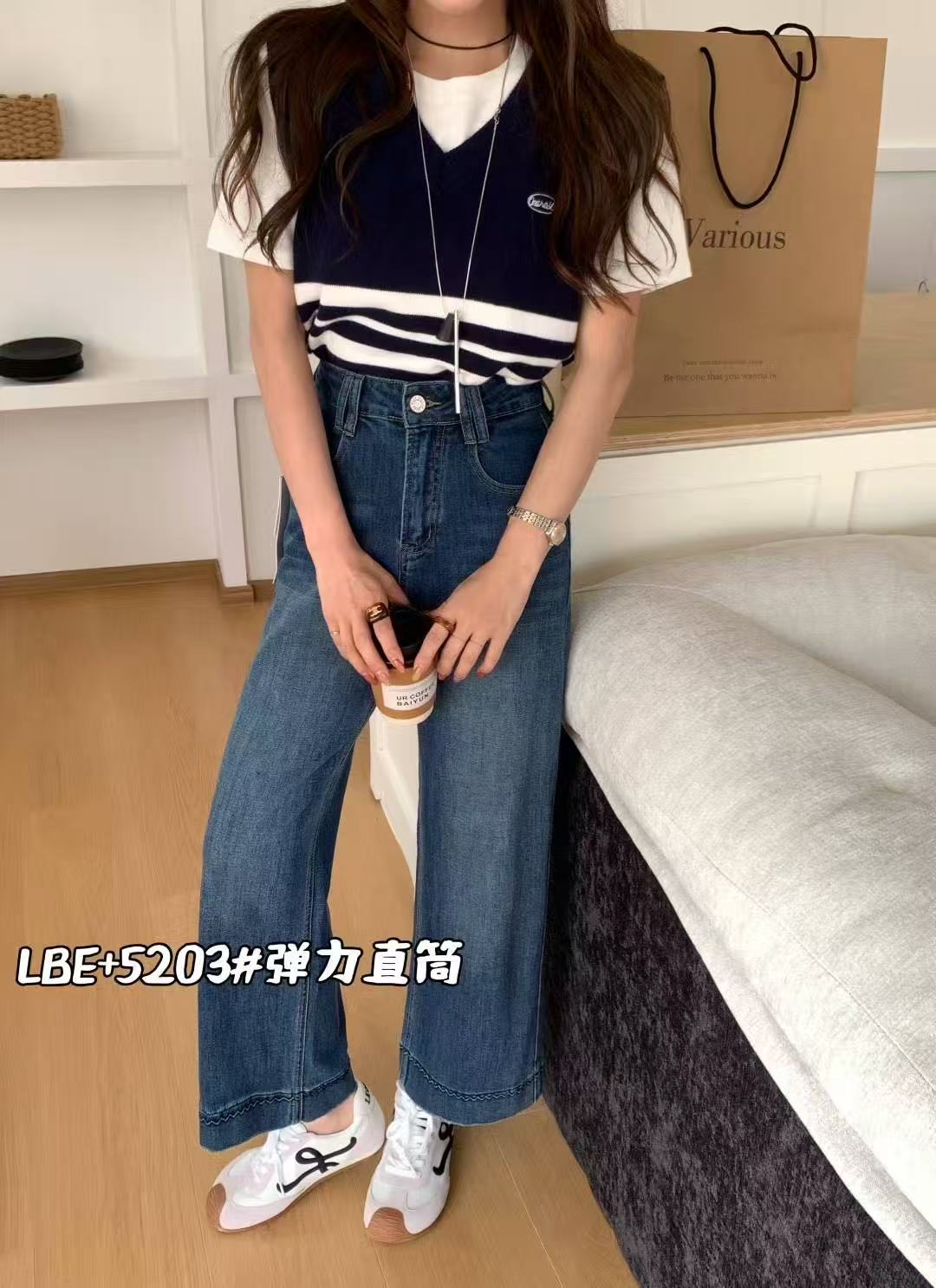 找编码下单【301-339】秋季新品女装牛仔裤中小个九分裤高个子