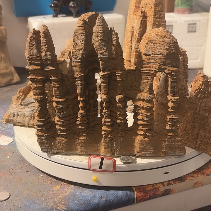 杰***明石材安徽灵壁石摆件