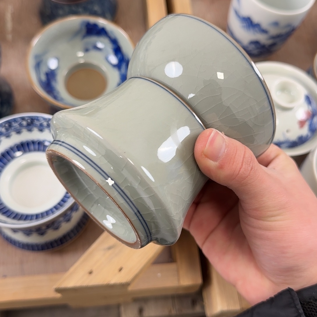 素胎茶漏的的的微瑕