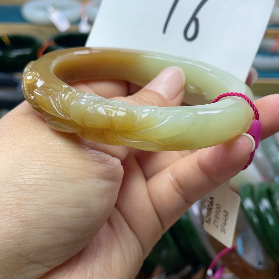 未镶嵌手镯和田玉圈口60+