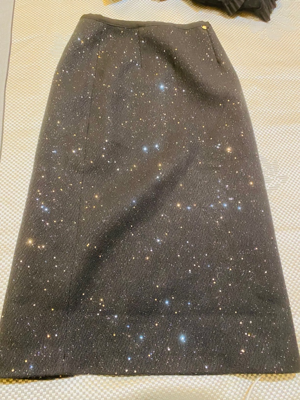 【6】【特价不支持退换】潮流气质优雅blingbling长裙A字裙2025女裙