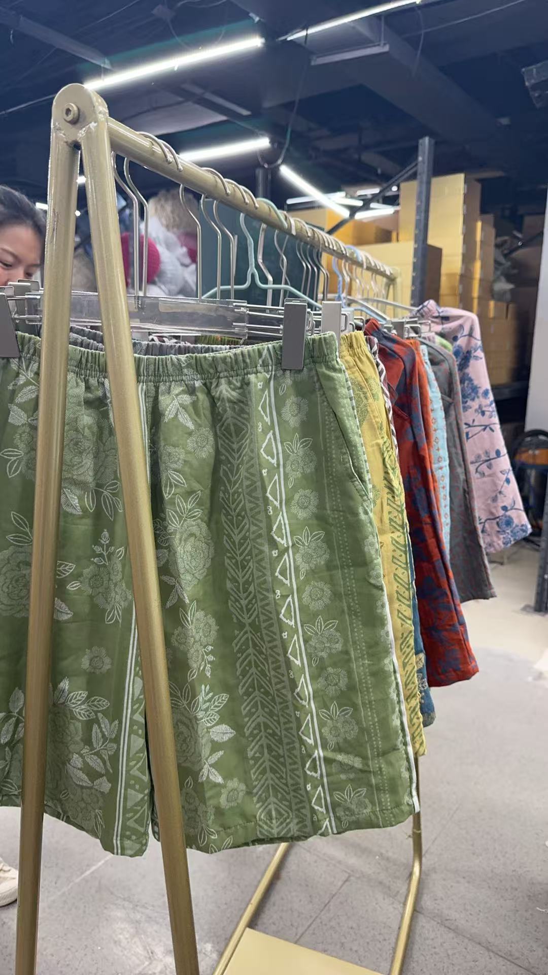 紧急清仓随机短裤/【youfeel有斐家居】全棉色织提花家居短裤