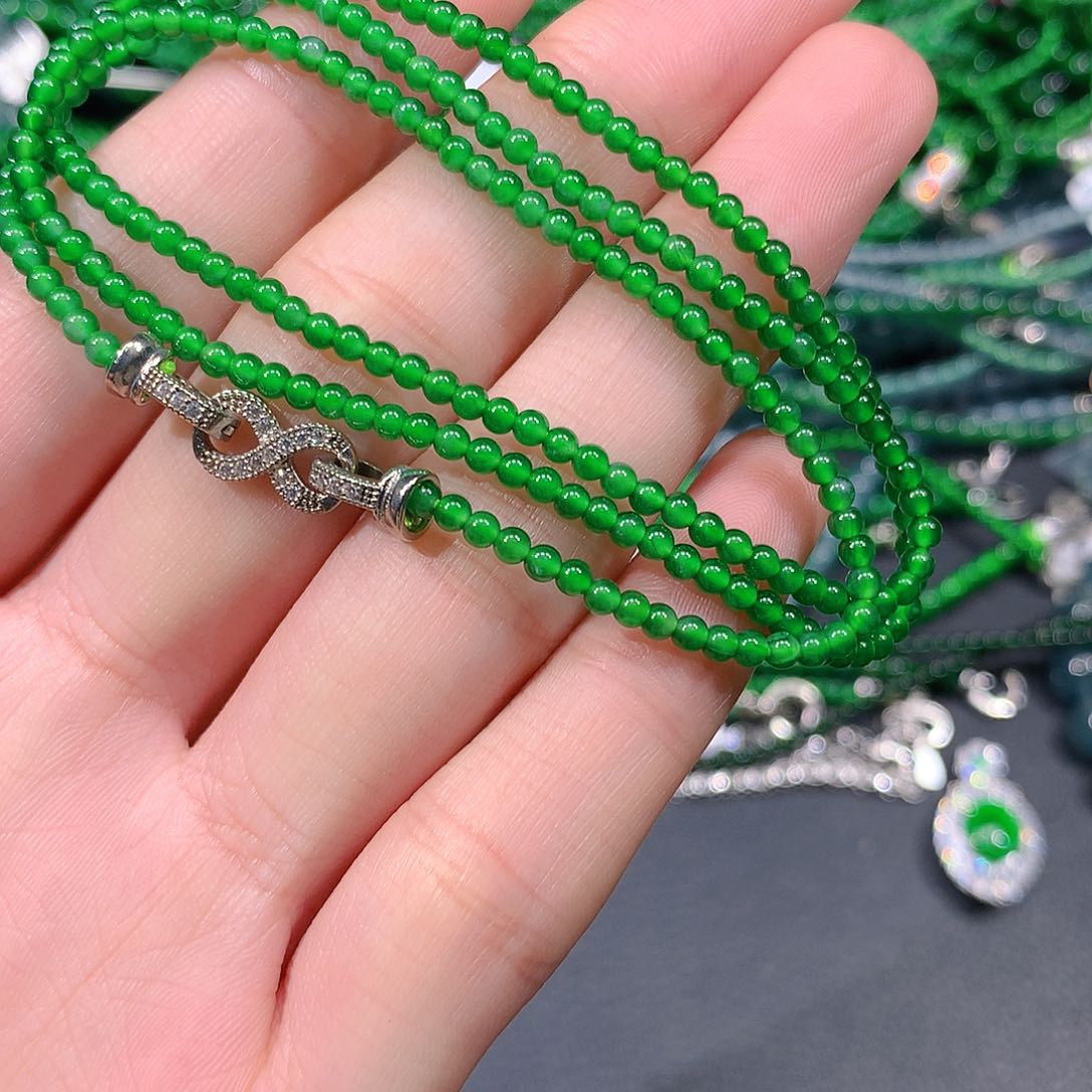 翡翠戒指未镶嵌天然翡翠