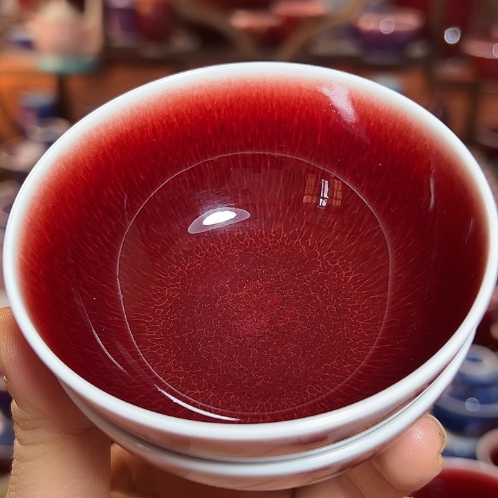 瓷片景德镇品艺轩郎红