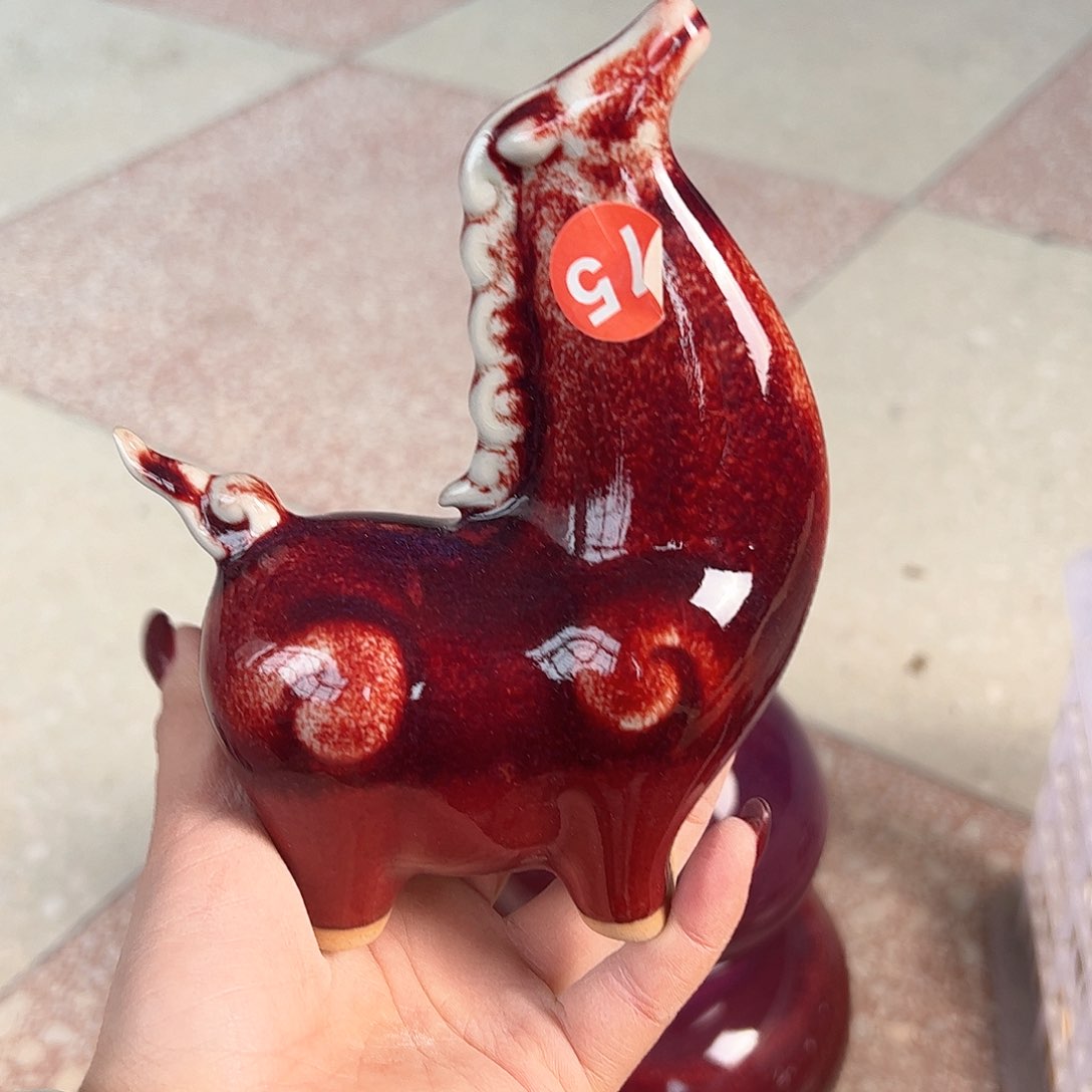 摆件郑家钧窑摆件