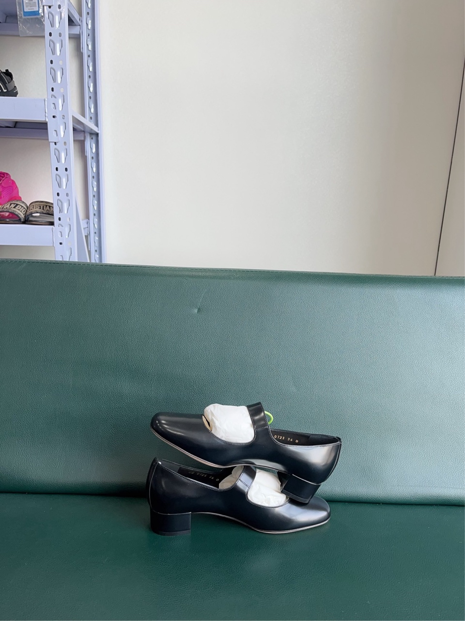 99新 DIOR/迪奥 玛丽珍高跟鞋 36码 编码d三六七七