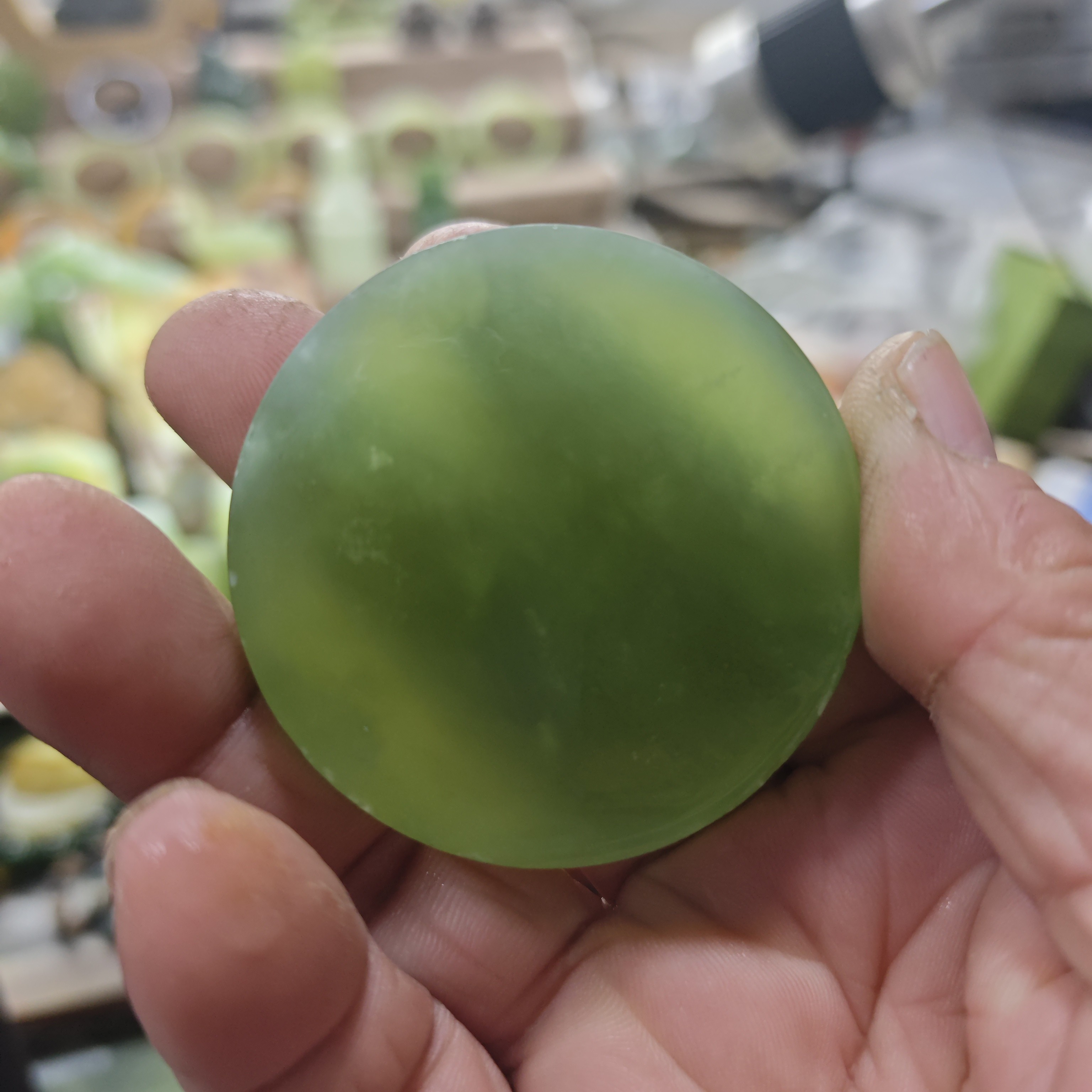 岫玉180精品手镯心