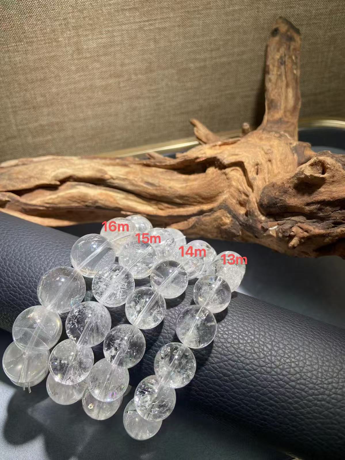 【云上水晶】Z22 暴风雪喜马拉雅手串 多样性发其一