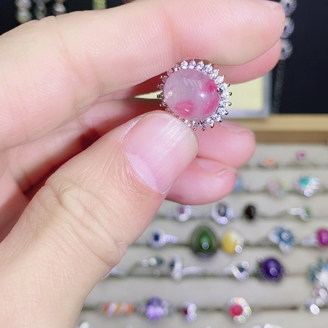 未镶嵌戒指水晶122