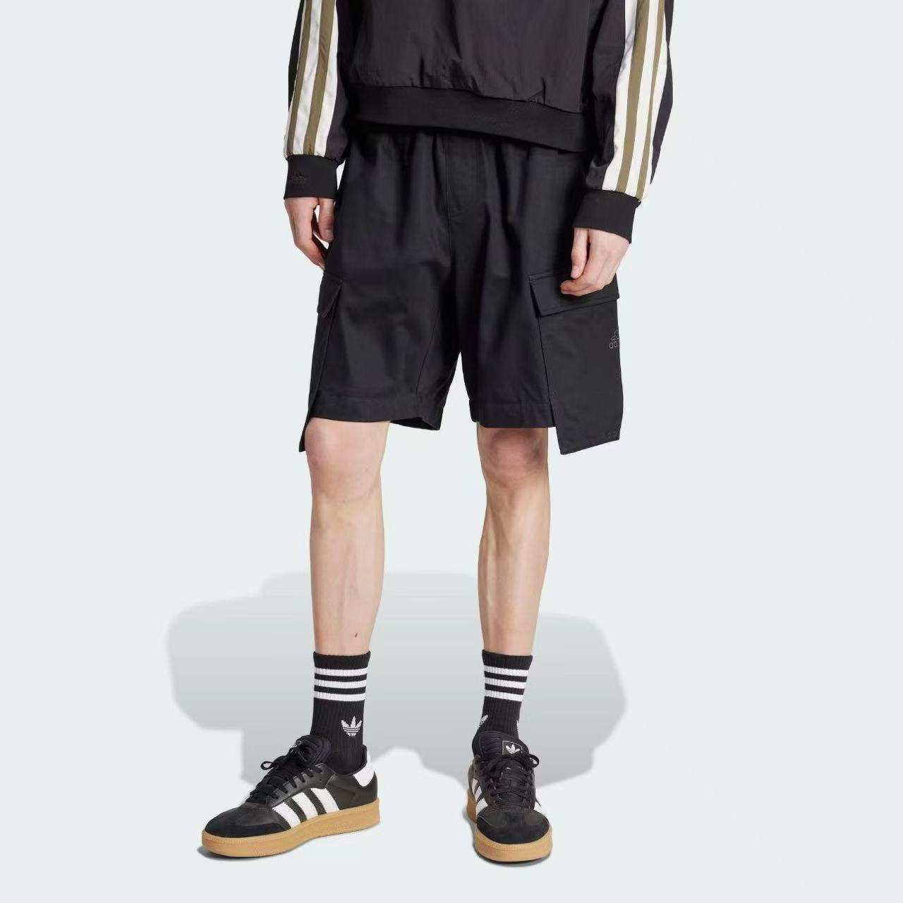 adidas/阿迪达斯【门店同款】男子运动休闲美式机能工装短裤JD5381