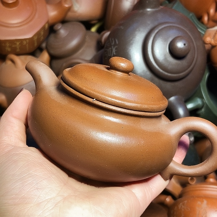 全手工制作宜兴紫砂壶