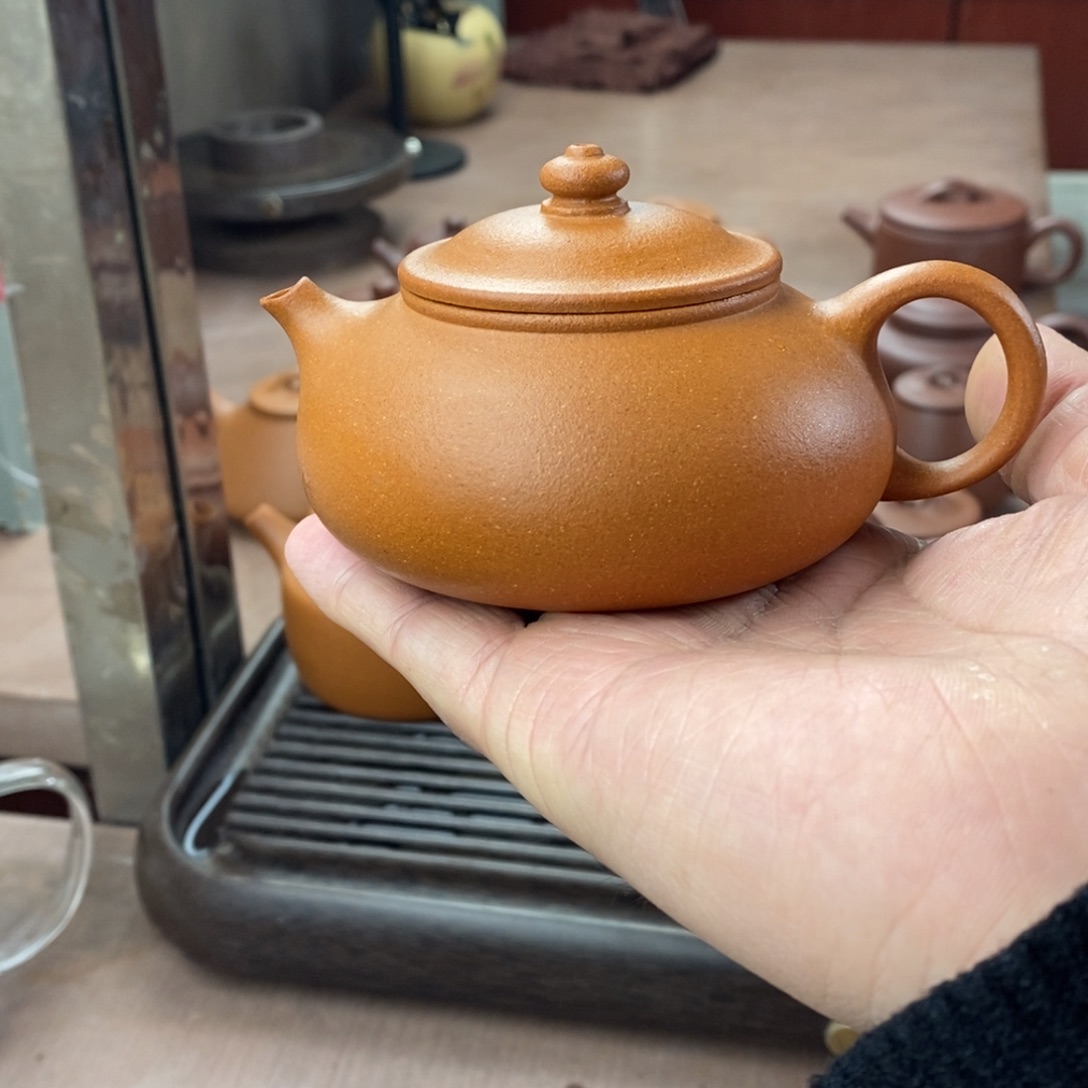 紫砂茶壶晓*紫砂壶寒江