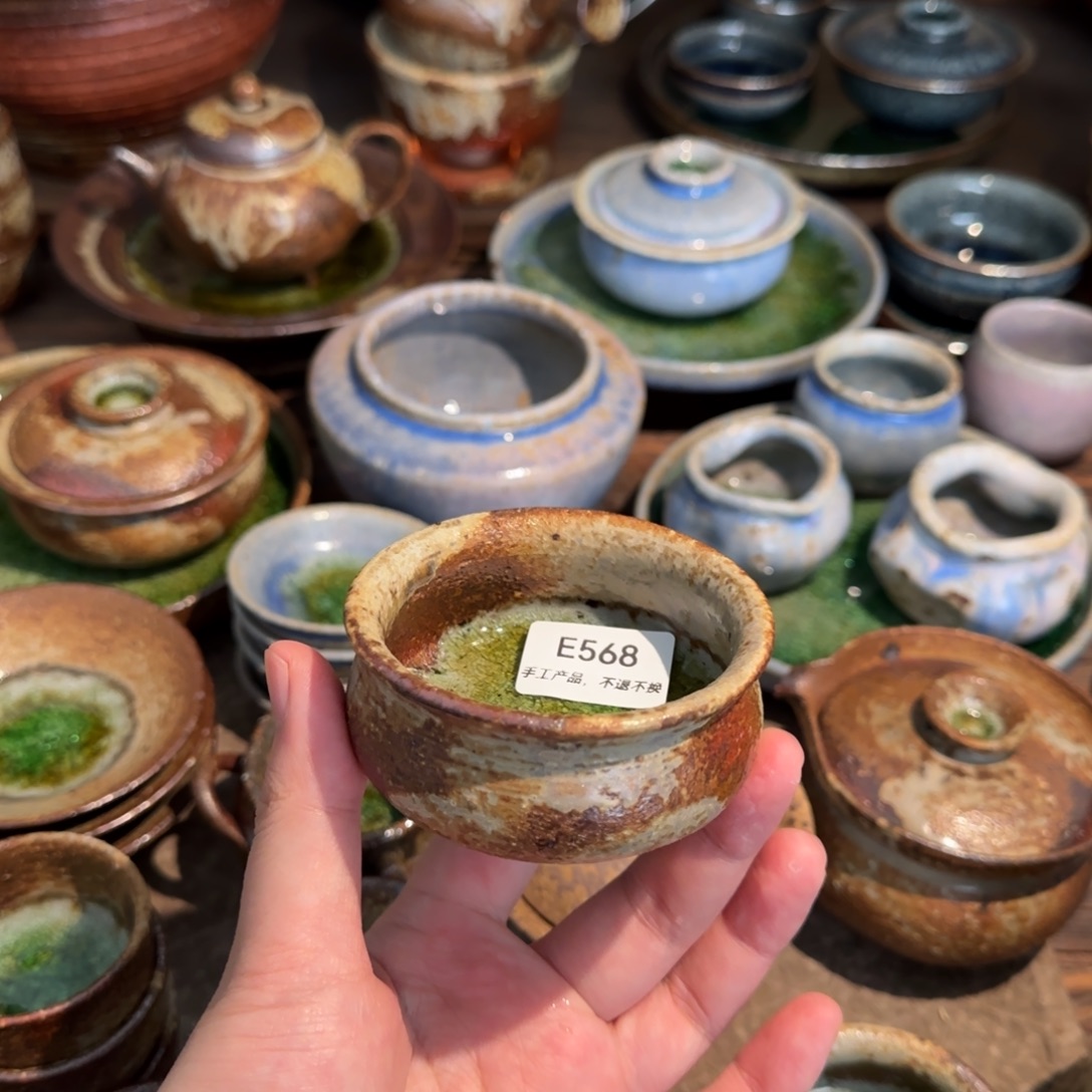 E568破碎感泥料非柴烧跑单禁拍