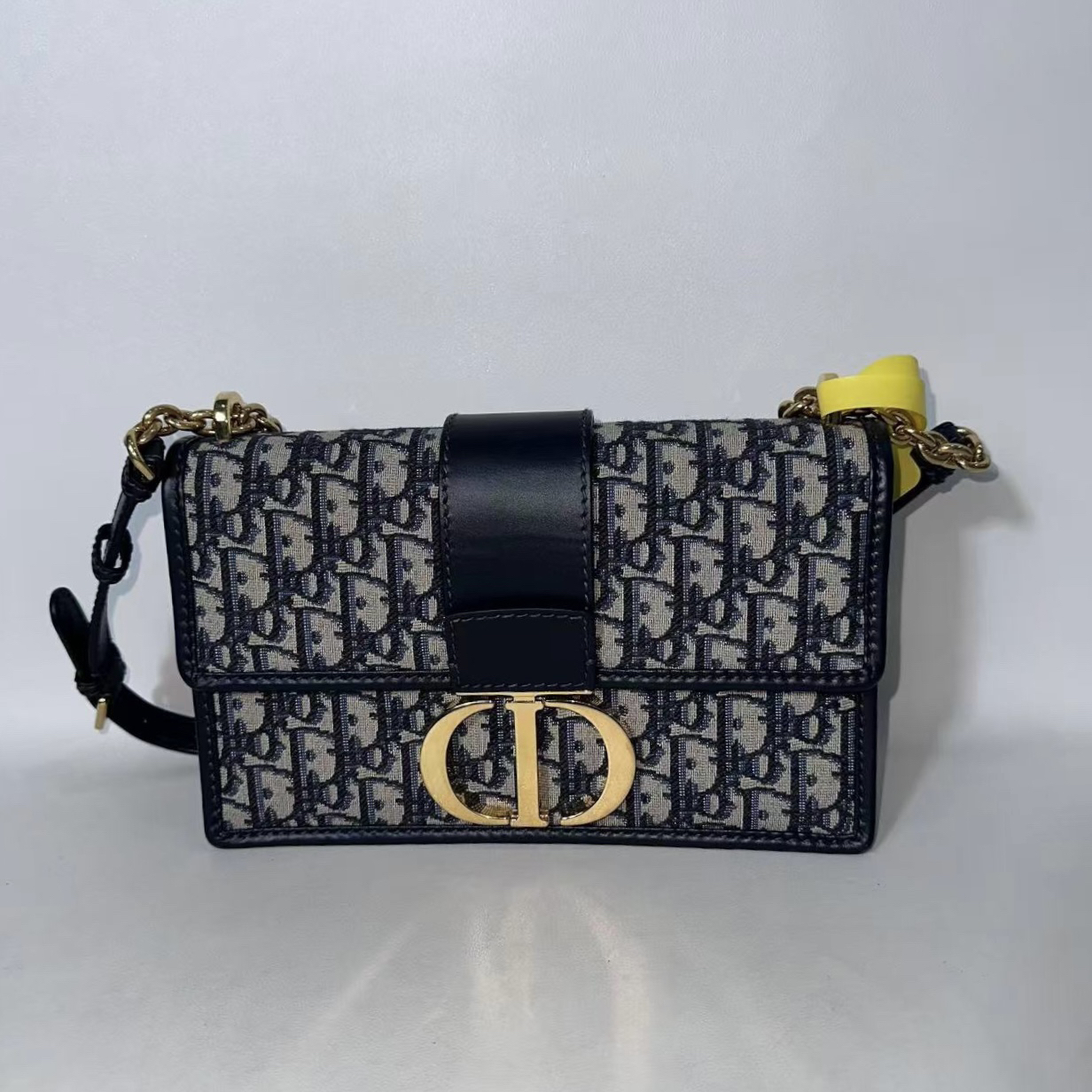 95新 DIOR/迪奥 捐金沉珠/中号蒙田30经典单肩