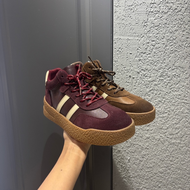 65-2611交叉绑带板鞋防水台中跟时尚休闲鞋低跟系带