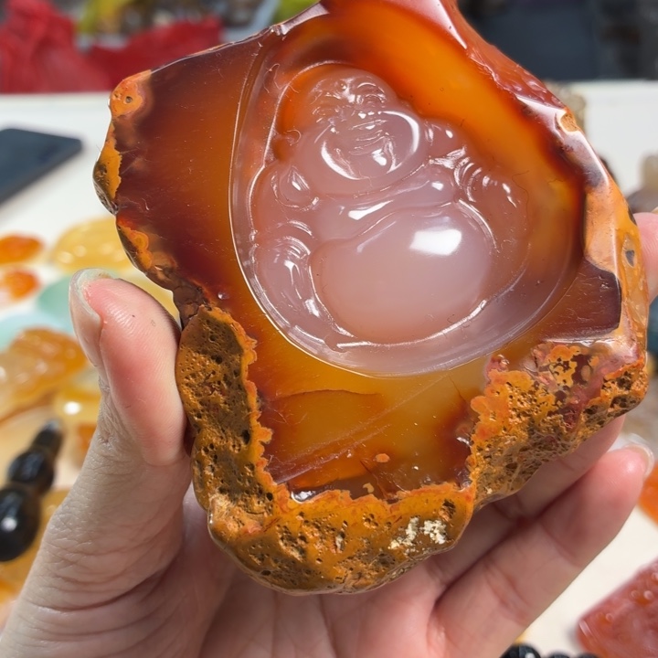 玛瑙/玉髓未镶嵌吊坠(不含链)